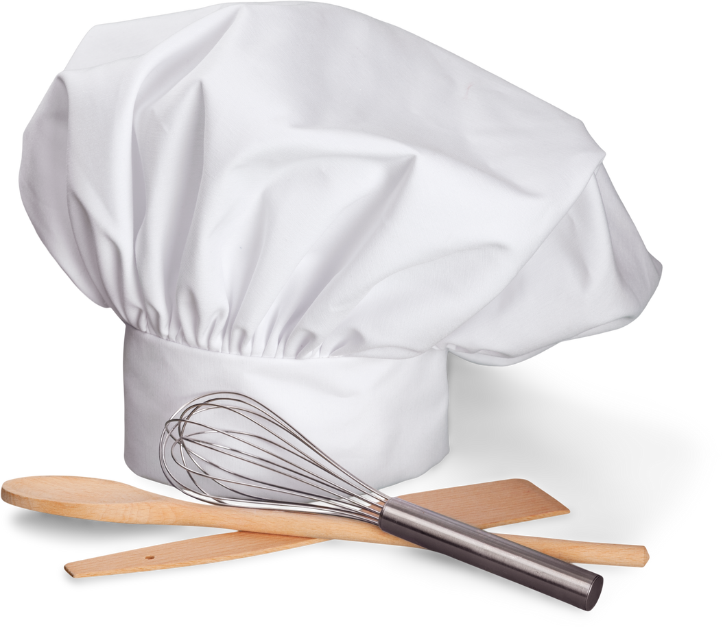 Chef Hat with Cooking Utensils